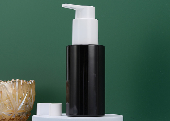 PETG-Plastiklotion füllt BLEIFREIE Schwarzes 100ml HAUSTIER Flasche BPA ab