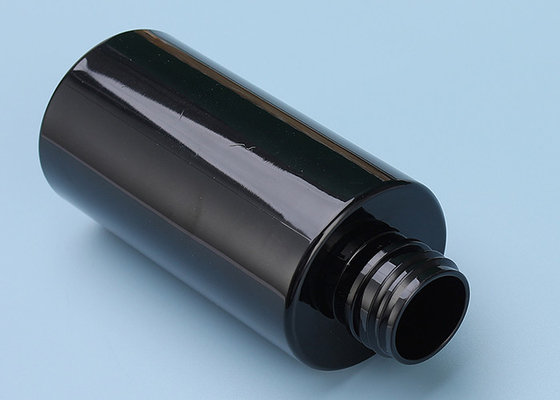 PETG-Plastiklotion füllt BLEIFREIE Schwarzes 100ml HAUSTIER Flasche BPA ab