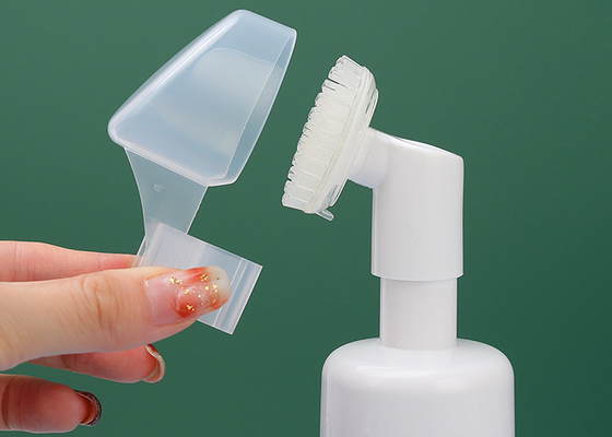 Schaum-Flasche wäsche 120ml 150ml Gesichtsmit Silikon-Bürste
