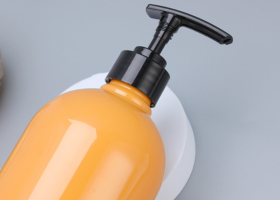 25mm orange Shampoo-füllt Plastikpumpen-Zufuhr 900ml ab