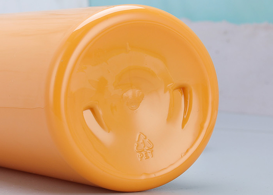 25mm orange Shampoo-füllt Plastikpumpen-Zufuhr 900ml ab