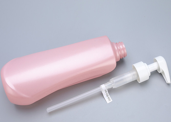 Pearlescent rosa Plastikkörper-Spritzflaschen HAUSTIER Pumpflasche-750ml
