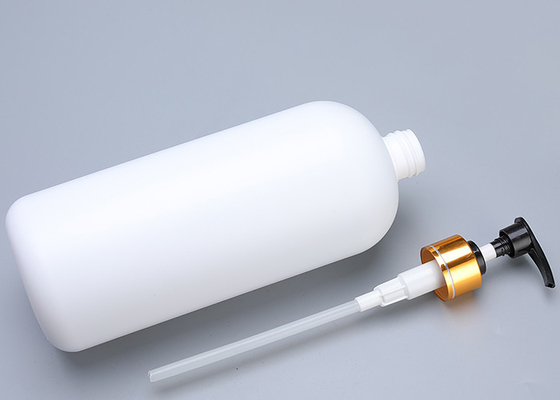 100% reines materielles HDPE weißer Lotions-Pumpflasche-Nahrungsmittelgrad