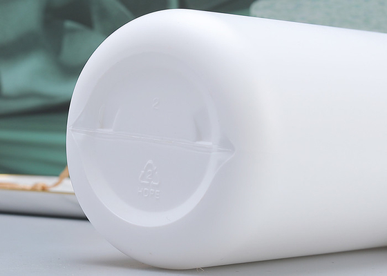 100% reines materielles HDPE weißer Lotions-Pumpflasche-Nahrungsmittelgrad