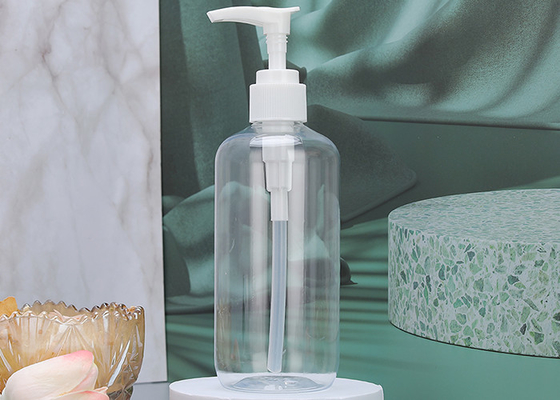 Durchsichtig 20/410 Pet Pump Flasche Rund für Kosmetika