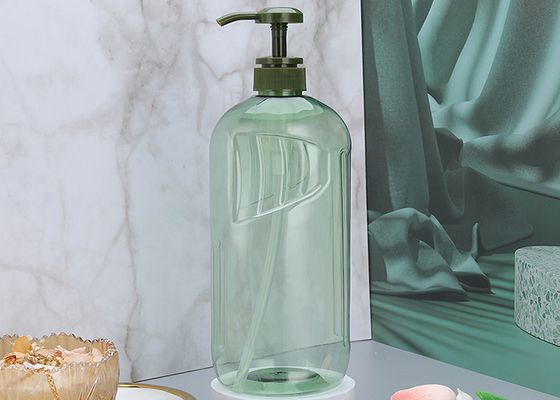 Grüner Siebdruck Shampoo 1000ml HAUSTIER Pumpflasche-92*220mm