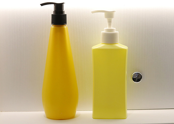 Gelber leerer flüssiger Siebdruck ISO9001 HAUSTIER 250ml Flaschen-250ml