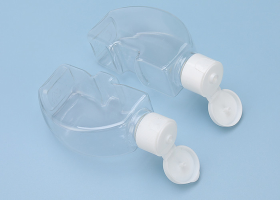 Soem-Doppelt-Maschinenhälften-Plastikflasche mit schraubverschluss recyclebares 120ml