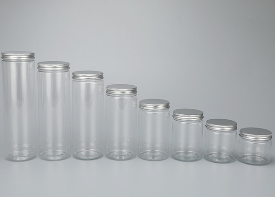 65mm Plastikodm Gläser glas-Behälter transparentes HAUSTIER großer Öffnung