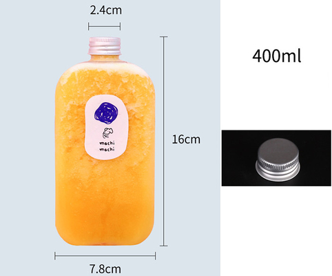 Wiederverwendbare Plastikgetränkealkoholfreie getränke streicheln Flaschen 400ml 350ml