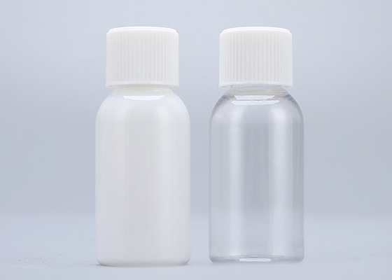 Plastiktropfflaschen 30ml 50ml leeren Augen-Tropfen mit Düsen-Umkippungen