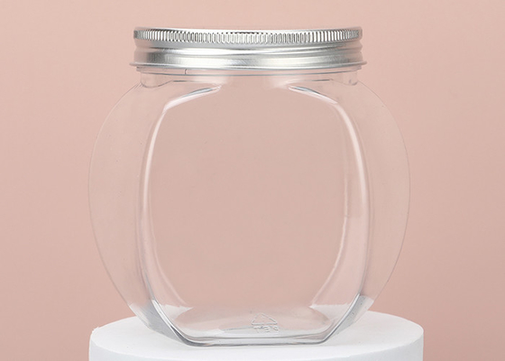 Plastikglas-Behälter 65mm großer Öffnung für trockene Nahrungsmittelerdnussbutter