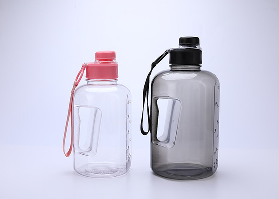 Wasserundurchlässige Plastikwasser-Flasche Flip Tops 2l mit dem Griff BPA frei