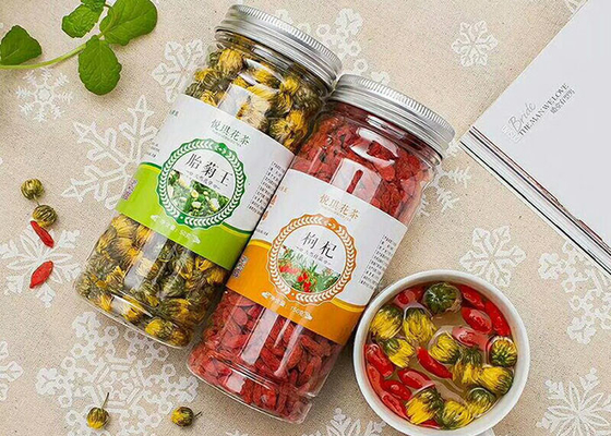 Aluminiumfolie Versiegelte Plastikbehälter 30 ml 50 ml 60 ml 80 ml 100 ml 120 ml 150 ml 200 ml 250 ml