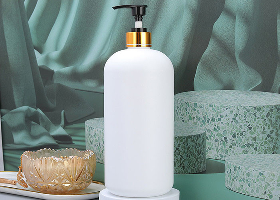 100% reines materielles HDPE weißer Lotions-Pumpflasche-Nahrungsmittelgrad