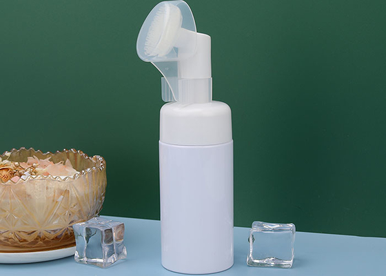 Schaum-Flasche wäsche 120ml 150ml Gesichtsmit Silikon-Bürste
