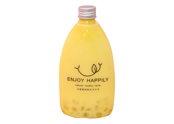 transparenter HAUSTIER 300ml Milch-Tee-Plastikflaschen-Nahrungsmittelgrad 100%