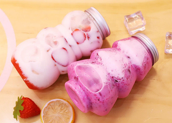 100% BPA freie 12 Unze Juice Milk Tea Bottles With Kappen knacken beständiges