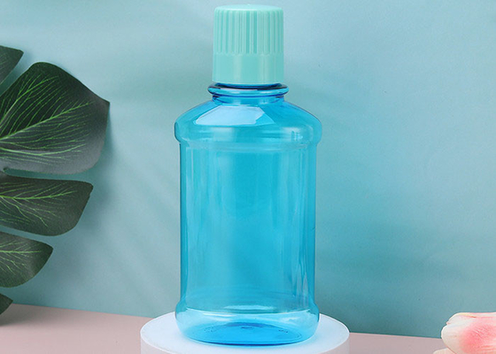 BPA-freie leere Plastikmundwasser-Flaschen 250ml mit Kappen