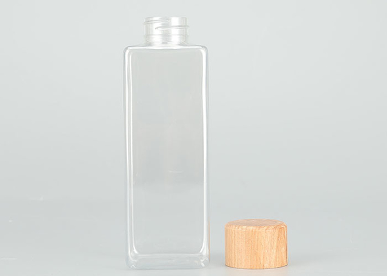 Wasserundurchlässige Schraubverschluss- Plastikflaschen 200ml mit Bambusdeckeln