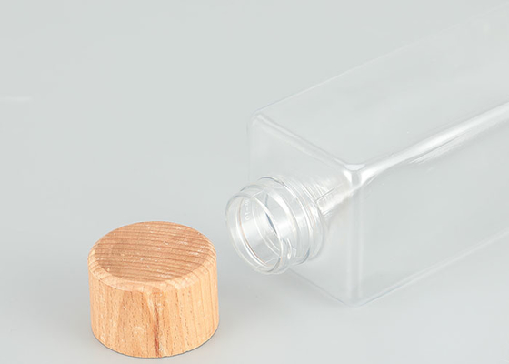 Wasserundurchlässige Schraubverschluss- Plastikflaschen 200ml mit Bambusdeckeln