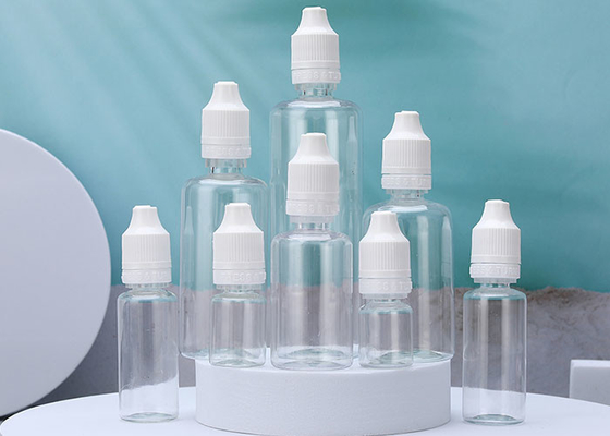 Flüssigkunststoff-leere Augen-Tropfen-Flaschen 30ml 40ml 50ml E mit kindersicheren Kappen