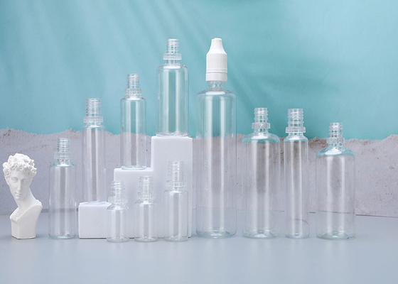 Transparente flüssige Flasche 4ml 5ml 10ml HAUSTIER ODM Tropfenzähler-E