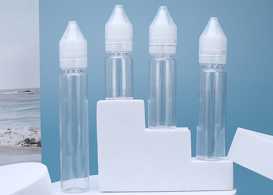 Plastike flüssige Flaschen 10ml 30ml Vape mit kindersicherem Deckel