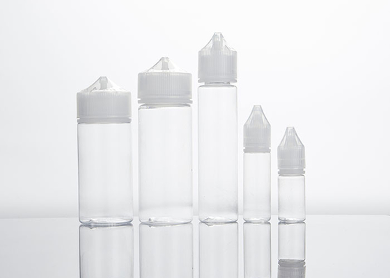 15 ml E Flüssigflasche Klares PET Anpassung Druckfarbe