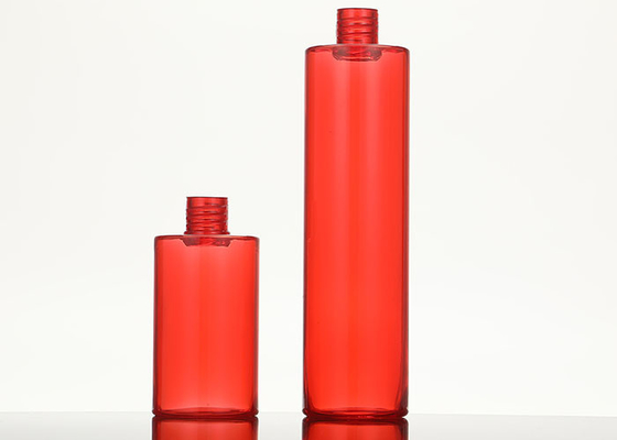 rote leere Plastikpumpflaschen 60ml 150ml für zugeführte Lotions-Shampoos