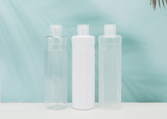 HAUSTIER Flip Top Caps 300ml Flasche mit Schraubverschluss- für kosmetisches Lotions-Shampoo