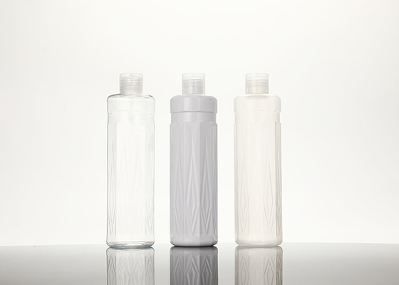 HAUSTIER Flip Top Caps 300ml Flasche mit Schraubverschluss- für kosmetisches Lotions-Shampoo
