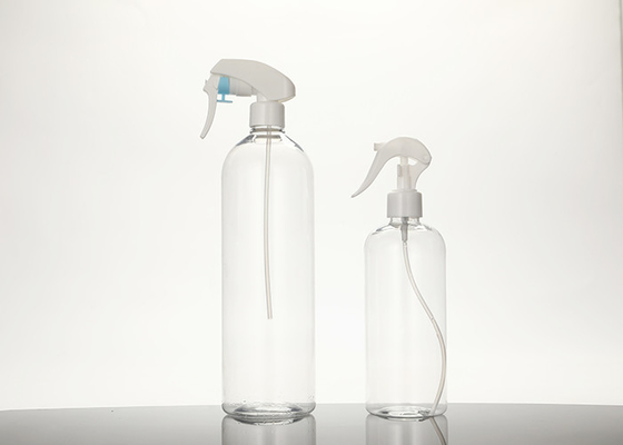 HAUSTIER Pressungs-weiße klare Plastiktriggersprühflasche 500ml 1000ml