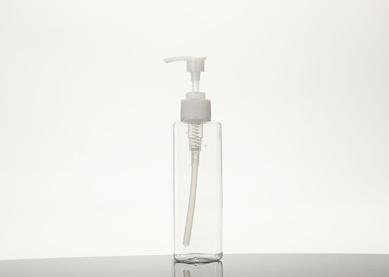 Plastikpumpflaschen des nachfüllbaren Quadrat-300ml mit Sperren-Leck-Beweis