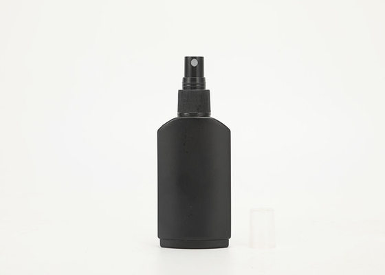 Haustier-Quadrat-flacher Spray-feiner Nebel füllt Schwarzes 120ml für Parfümhanddesinfizierer ab