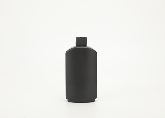 Quadrat und flaches Plastik-HDPE 4oz Shampoo füllt 120ml für Tinte ab