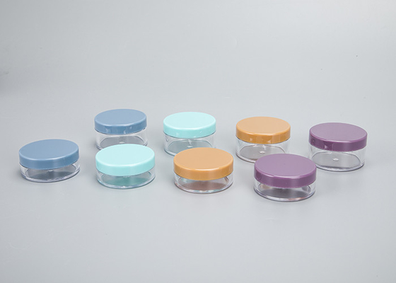 30 ml 50 ml 100 ml 120 ml 200 ml 250 ml 500 ml Kosmetikverpackung Klares Bernstein Schwarz Plastikkremglas mit Plastikdeckel