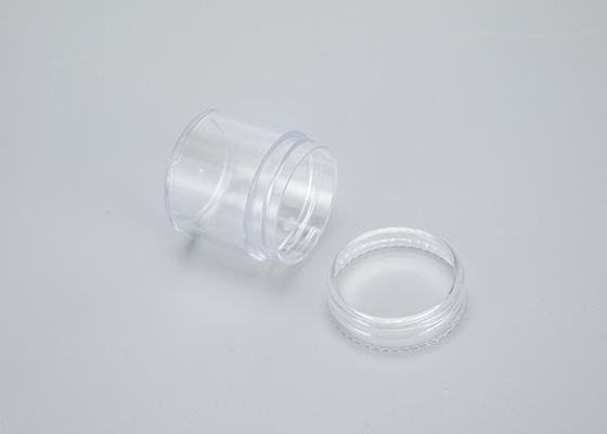 30 ml 50 ml 100 ml 120 ml 200 ml 250 ml 500 ml Kosmetikverpackung Klares Bernstein Schwarz Plastikkremglas mit Plastikdeckel