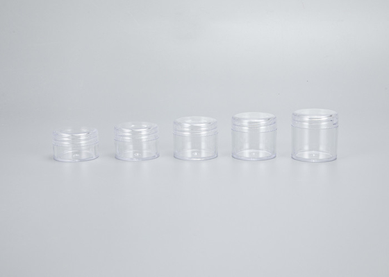 kosmetisches Probengefäß 5g 30g mit Überwurfmutter-Deckel-Plastikrunde