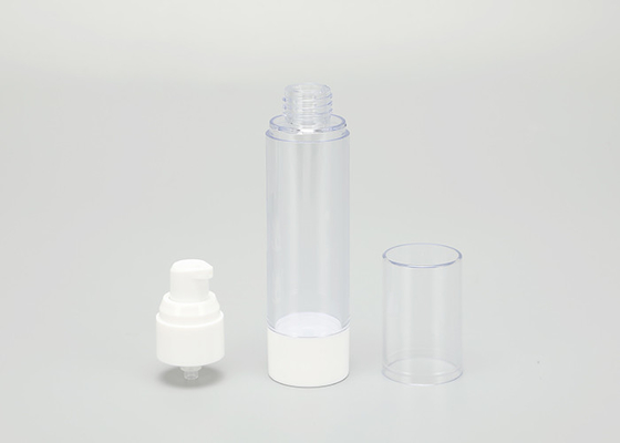 weiße Plastikpumpflasche 15ml 30ml 50ml nachfüllbares forlotion