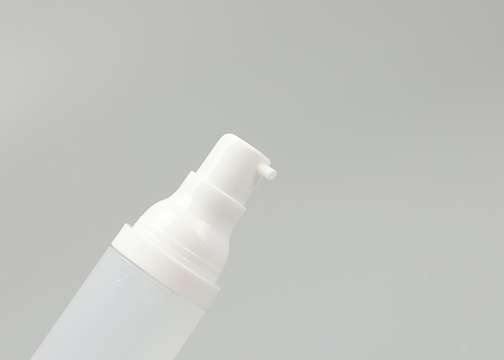 Klare luftlose kosmetische Creme-luftlose Pumpflasche-Reise-Größe nachfüllbar