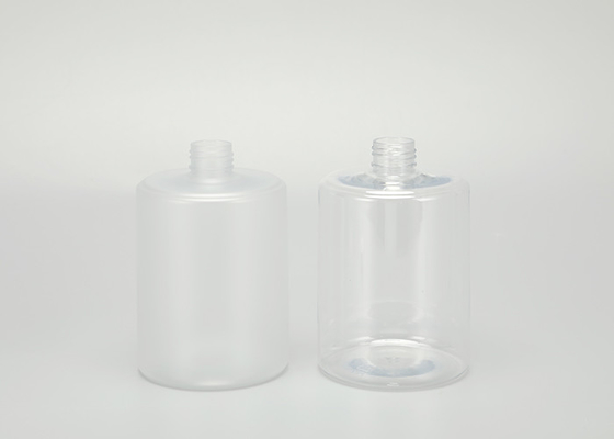 Plastikflasche der transparenten flachen Schulter-16oz für Duschgel-Handdesinfizierer