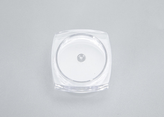 Leeres transparentes Quadrat-Plastikbehälter mit Deckeln 3/5/10g