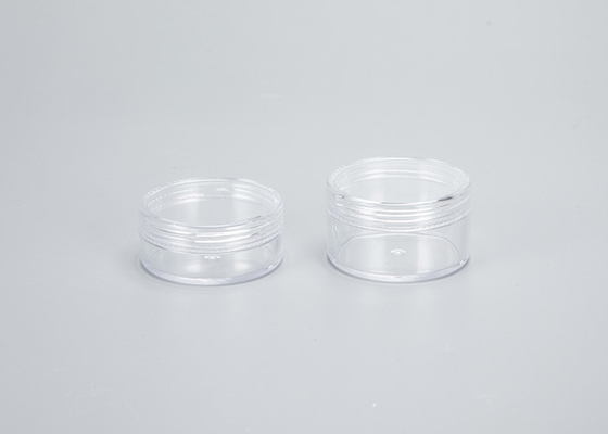 Kosmetische Lotions-klare runde Sahnebehälter mit Deckel 10g 15g 30g