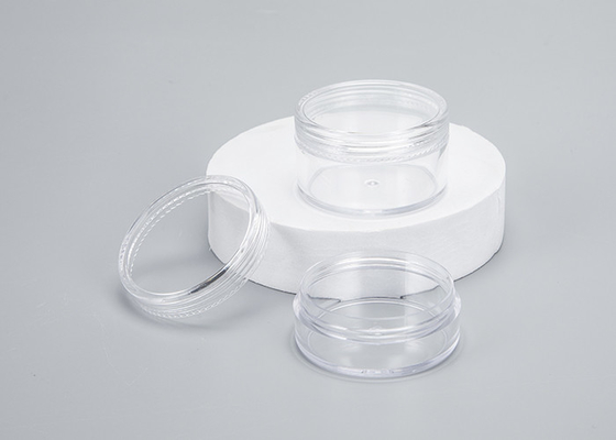 Kosmetische Lotions-klare runde Sahnebehälter mit Deckel 10g 15g 30g