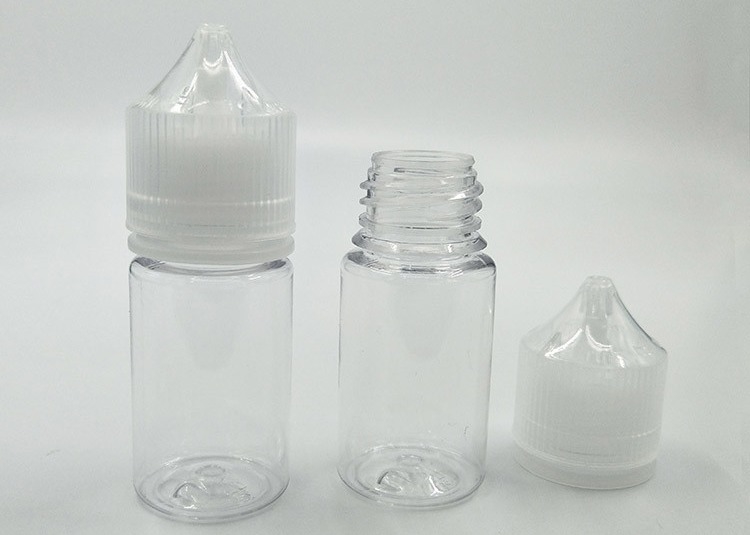 Anpassung Druck Farbe E Flüssigkeitsflasche mit kindsicheren Hals Typ