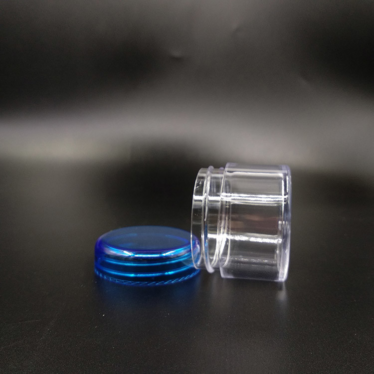 Mini 3 ml 5 g Plastikbehälter Kosmetische Probe Flasche Gesichtscreme Augencreme Verpackung 5 ml Kosmetische Flasche Mit Farbigem Deckel