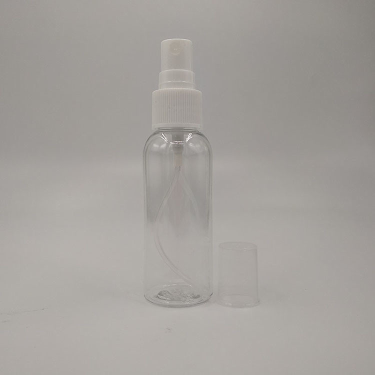100 ml 120 ml 200 ml klare Schwerboden-Kosmetikflasche Schwergewichts-PET-Flasche Spray-Dropper PET-Plastikflasche