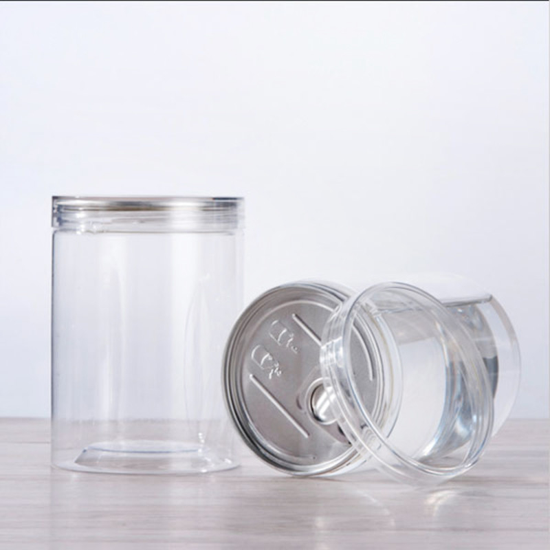 Elegantes Plastik-Kosmetik-Glas-Set für den individuellen Druck verschiedener Größen für Schönheitsprodukte