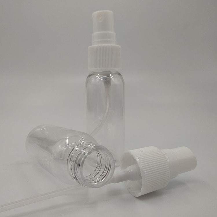 Glatte Oberfläche Klares PET-Sprayflasche für den täglichen Gebrauch Klassisches Design in verschiedenen Kapazitäten
